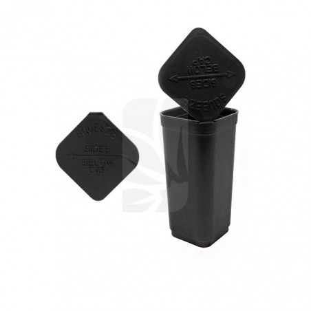 Pop Top cuadrado Negro mate - 7 gramos