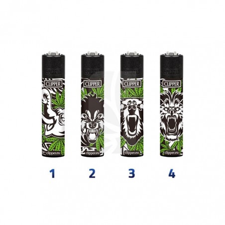 COMPRA y COLECCIONA Mechero CLIPPER 4 Twenty Wild Weed