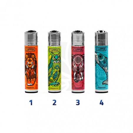 COMPRA y COLECCIONA Mechero Clipper Animals Mandala