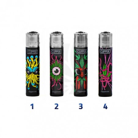 COMPRA y COLECCIONA Mechero CLIPPER Monster Weed