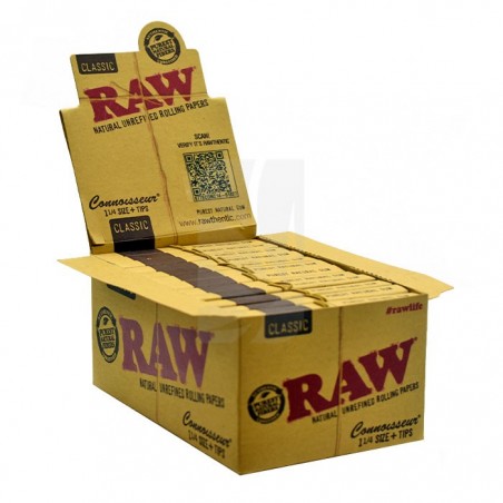 RAW Connoisseur Classic 1 1/4 CAJA