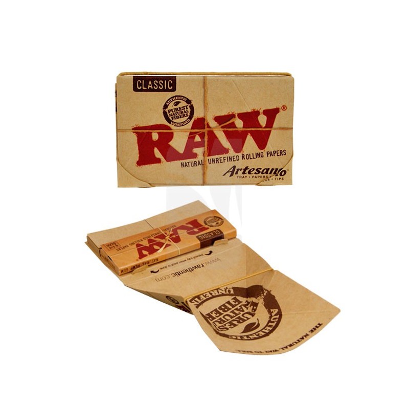 Papel de fumar RAW 50 Classic size 1 1/4