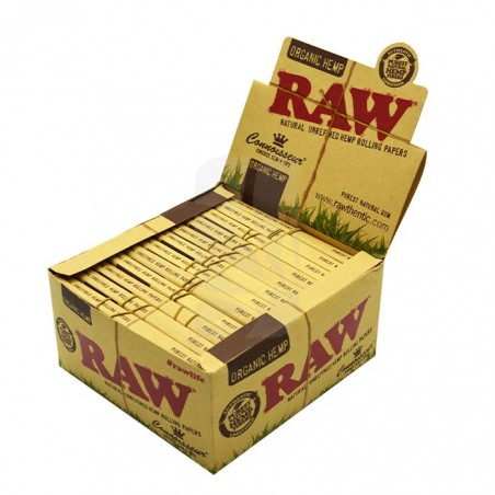 RAW Connoisseur K.S. + Tips Org. Caja