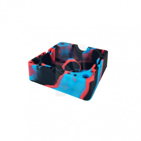 Comprar Cenicero de Silicona barato negro, azul y rojo