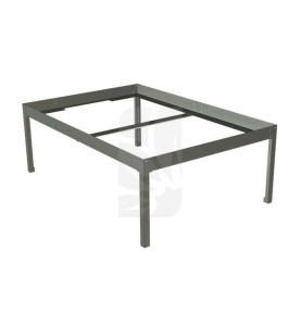 SOPORTE PARA BANDEJA NEGRA 1 X 1 M