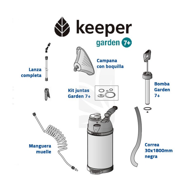 Pulverizador Electrico Keeper Forest 5 litros