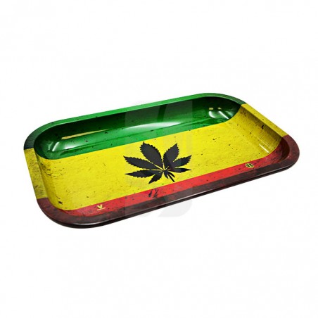 Bandeja Rasta Leaf Large