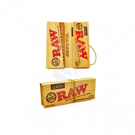 RAW Connoisseur 1 1/4 + prerolled tips