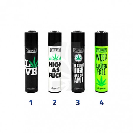 Mechero CLIPPER Weed Statements 3