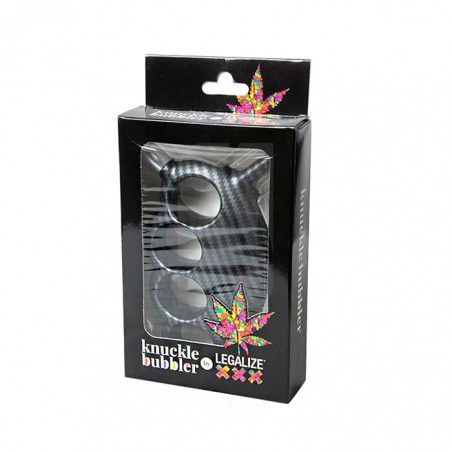 Pipa Knuckle Bubbler Carbono Print