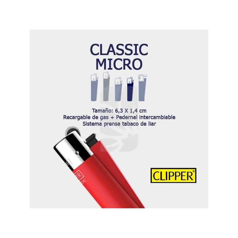 Clipper - Mechero Clipper - Blue Gradient - Encendedor Clipper de edición  Limitada - Clipper Metal Blue Gradient Colors - 2 Unidades
