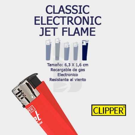 Mechero Clipper Emojis Jet Flame