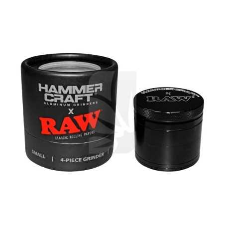 Grinder RAW S X Hammercraft Negro 4 partes