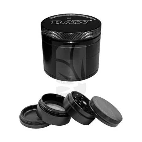 Grinder RAW M X Hammercraft Negro 4 partes