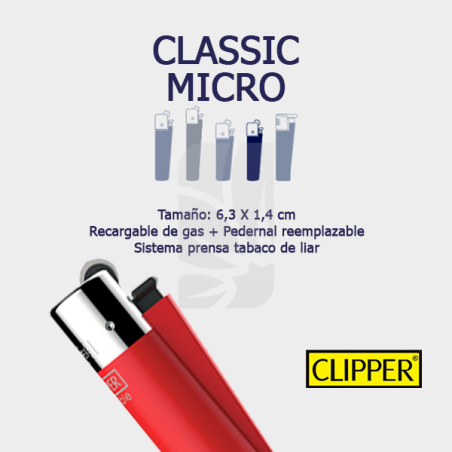 Mechero CLIPPER Triple Gradient