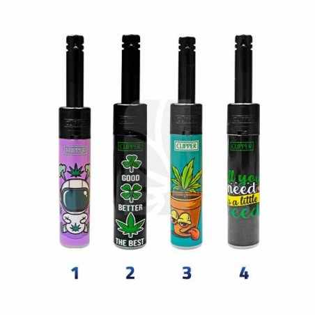 Mechero CLIPPER Minitube Little Weed