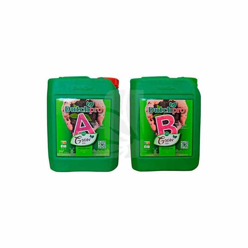 Tierra A+B Grow Agua Dura 5 Litros