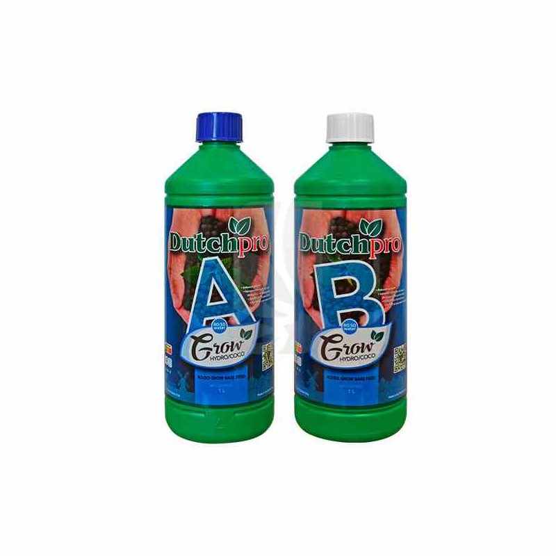 Hydro Coco A+B Crecimiento Agua Blanda 1 Litro