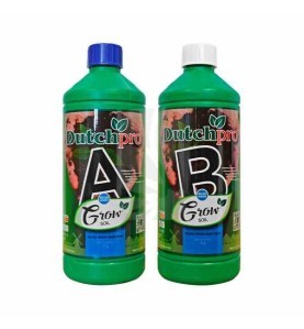 Tierra A+B Grow Agua Blanda 1 Litro