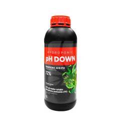 Ph Down Hydroponics 72% 1 Litro