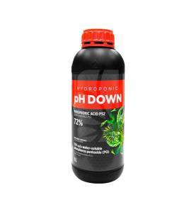 Ph Down Hydroponics 72% 1 Litro