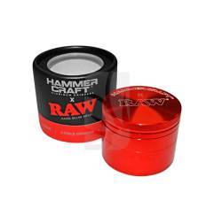 Grinder RAW S Hammercraft Rojo 4 Partes