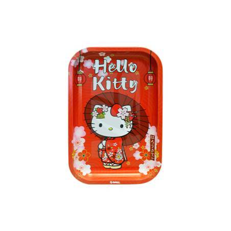 Bandeja de Liar de Hello Kitty Con Kimono Rojo