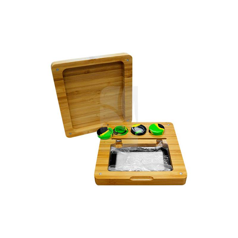 Caja Bamboo Kit Dab 19x18x4 cm.