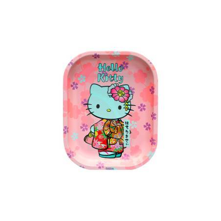 Bandeja de Liar de Hello Kitty con Kimono Pink