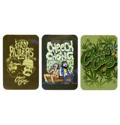 Kit Cajas Metal 13.5x8.5x3 cm. Cheech&Chong 3 Unidades