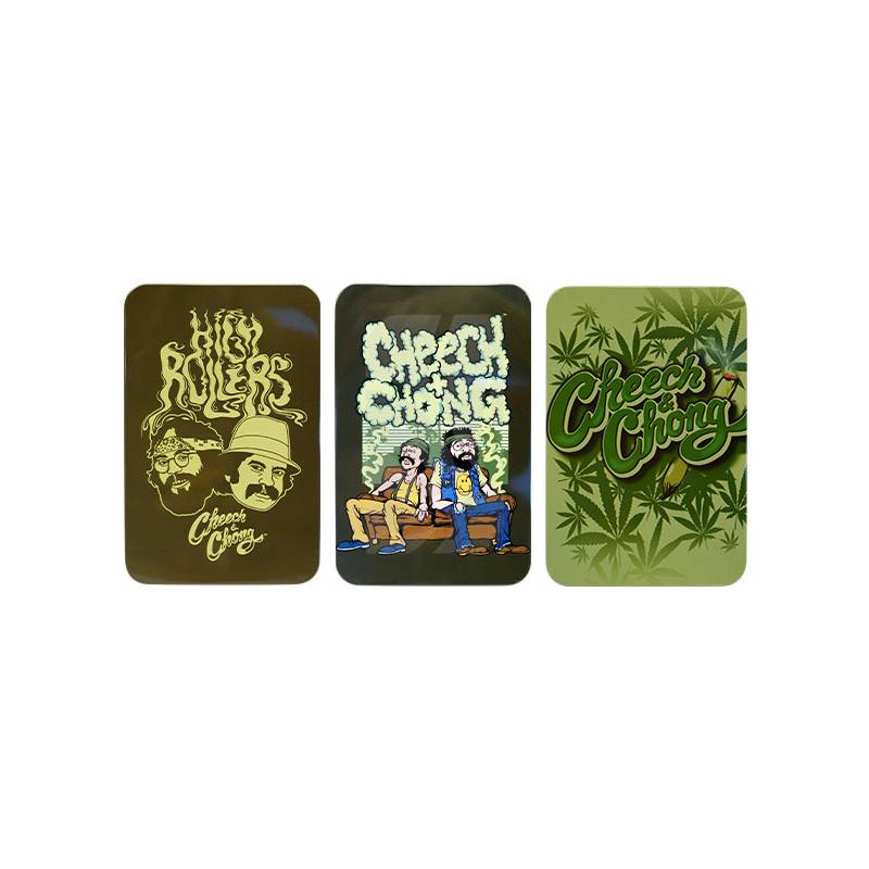 Kit Cajas Metal 13.5x8.5x3 cm. Cheech&Chong 3 Unidades