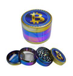 Grinder 4 partes Bitcoin Icy 50 mm.