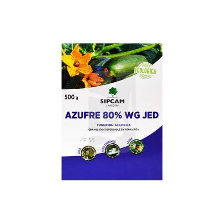 AZUFRE 80 WG (PULVERIZAR) 500 GR. SIPCAM