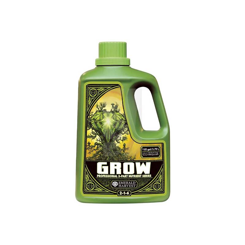 Grow Prof 3 Partes 3.79 Litros Emerald Harvest