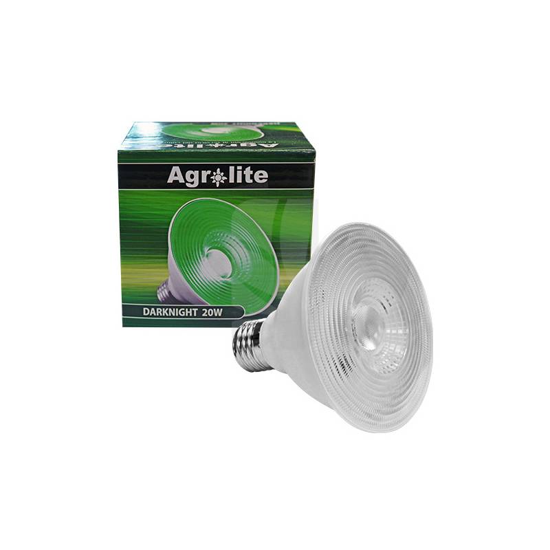 Bombilla LED Agrolite Darknight 20W Verde