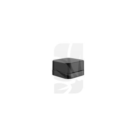 Bote de Cristal Cuadrado Negro 5 ml.