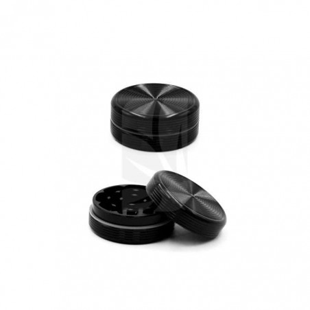 Grinder Ripple 2 Partes 40mm. Negro